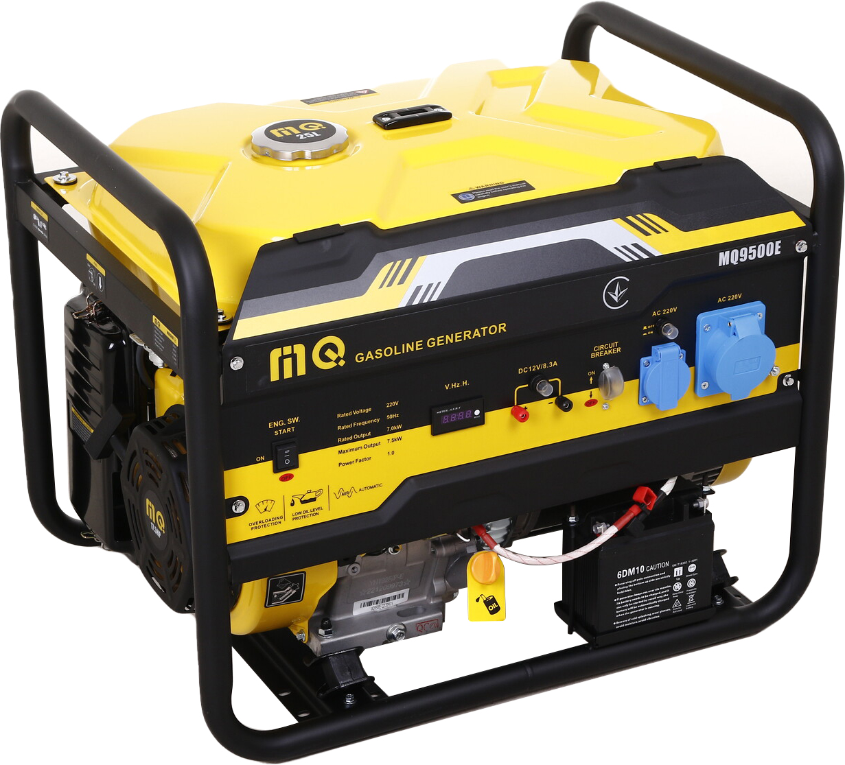 Електрогенераторна установка MQ MQ9500E 7 кВт / 7,5 кВт бензин